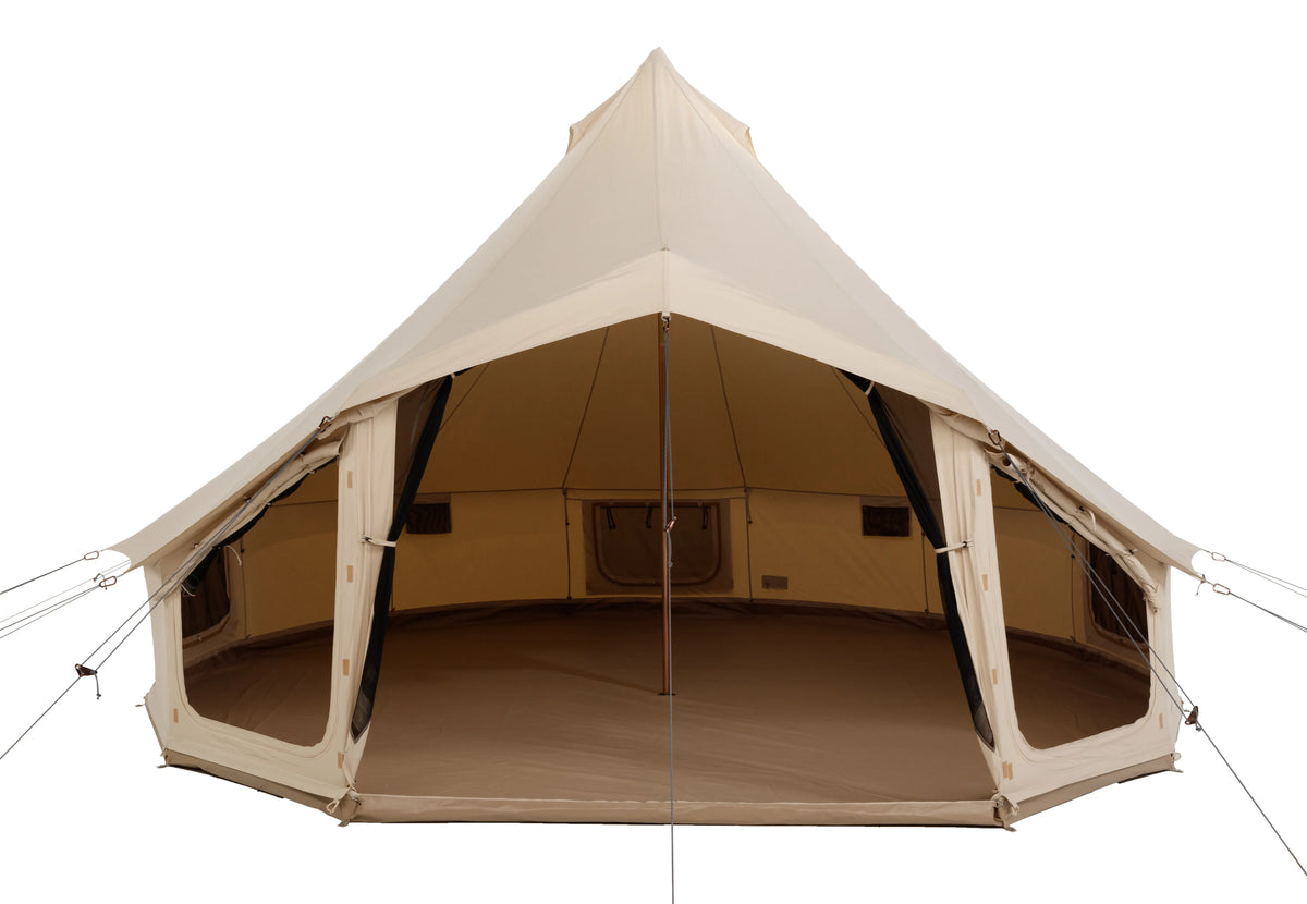 Sibley Apex 620 Panorama | 20'4" Heavy-Duty Canvas Glamping Tent