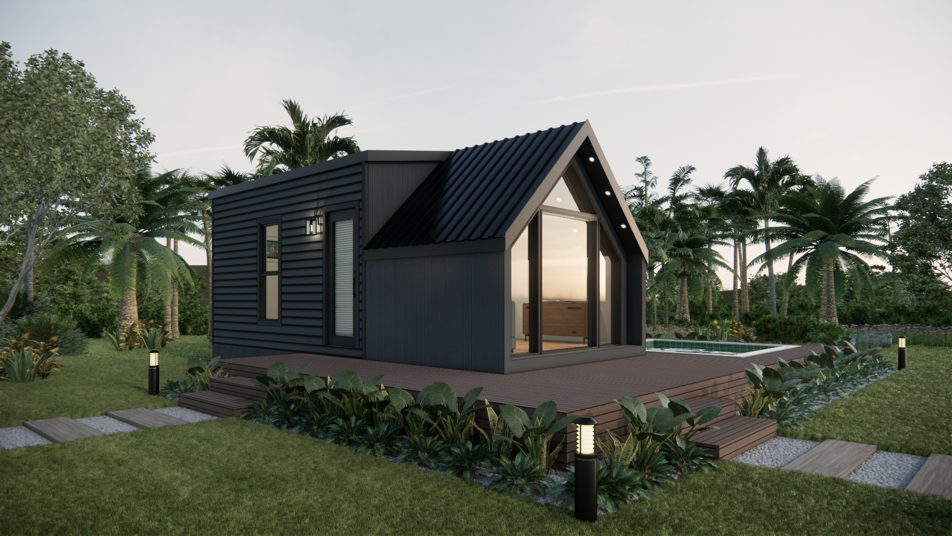 The Axis — 399 sqft Ultra-Modern Luxe ADU $114,000