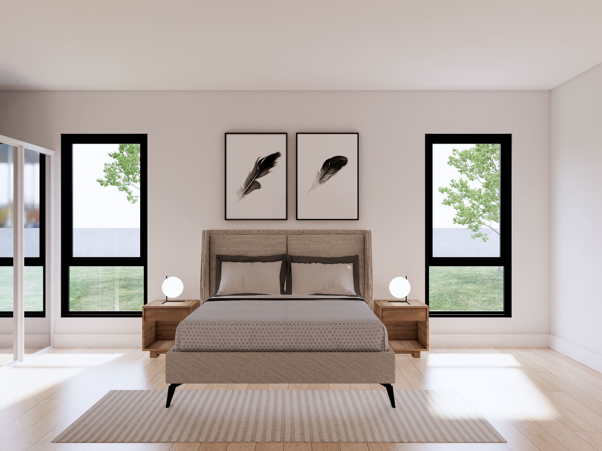 The Navajo 1200 — 1,200 sq ft Full-Size Modern Yard Income Home $235,870