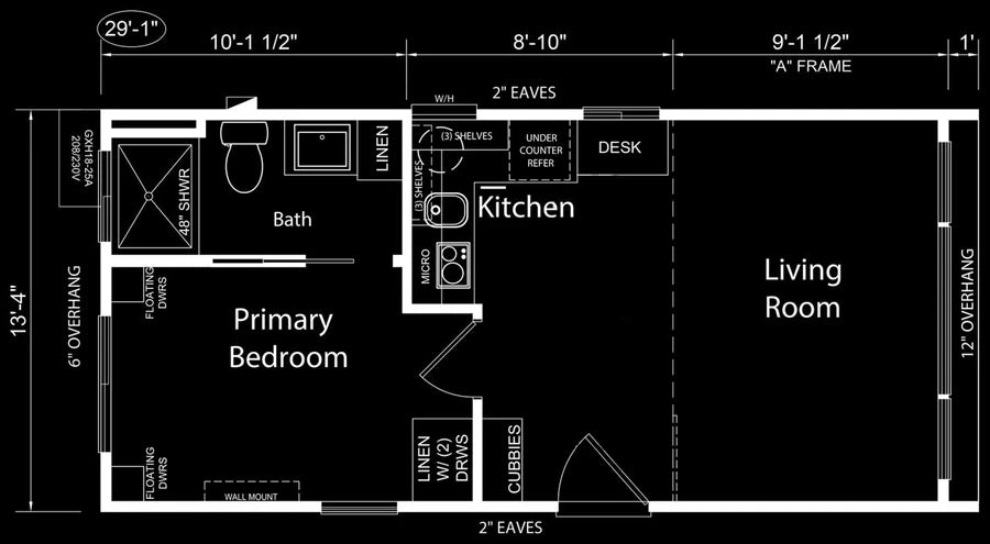 The Axis — 399 sqft Ultra-Modern Luxe ADU $114,000