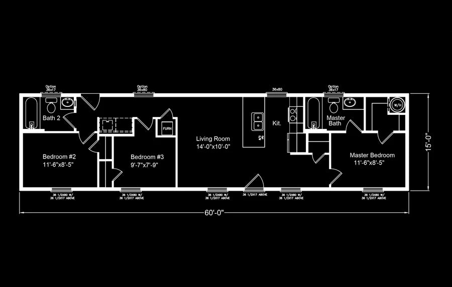 The Grand Zenith — 900 sqft Luxurious ADU 3bd/2bath $175,000