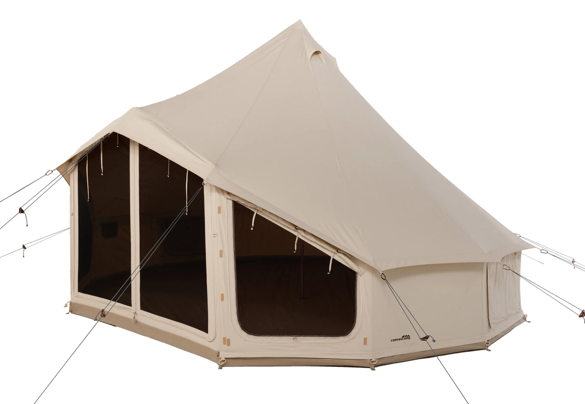 Sibley Apex 620 Panorama | 20'4" Heavy-Duty Canvas Glamping Tent