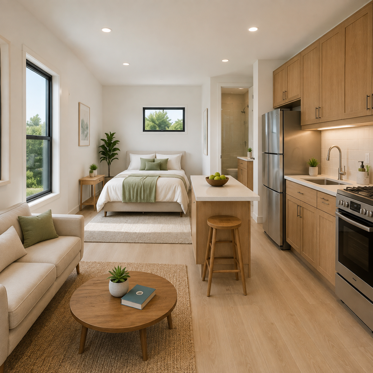 BOXABL Casita Studio — Modern Turnkey ADU, Fully Installed + Permitted | $140,000