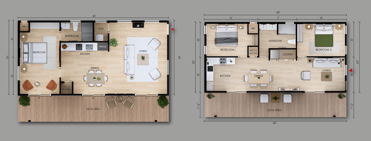The VOR 800 — 800 sqft Super Modern & Spacious ADU $174,070