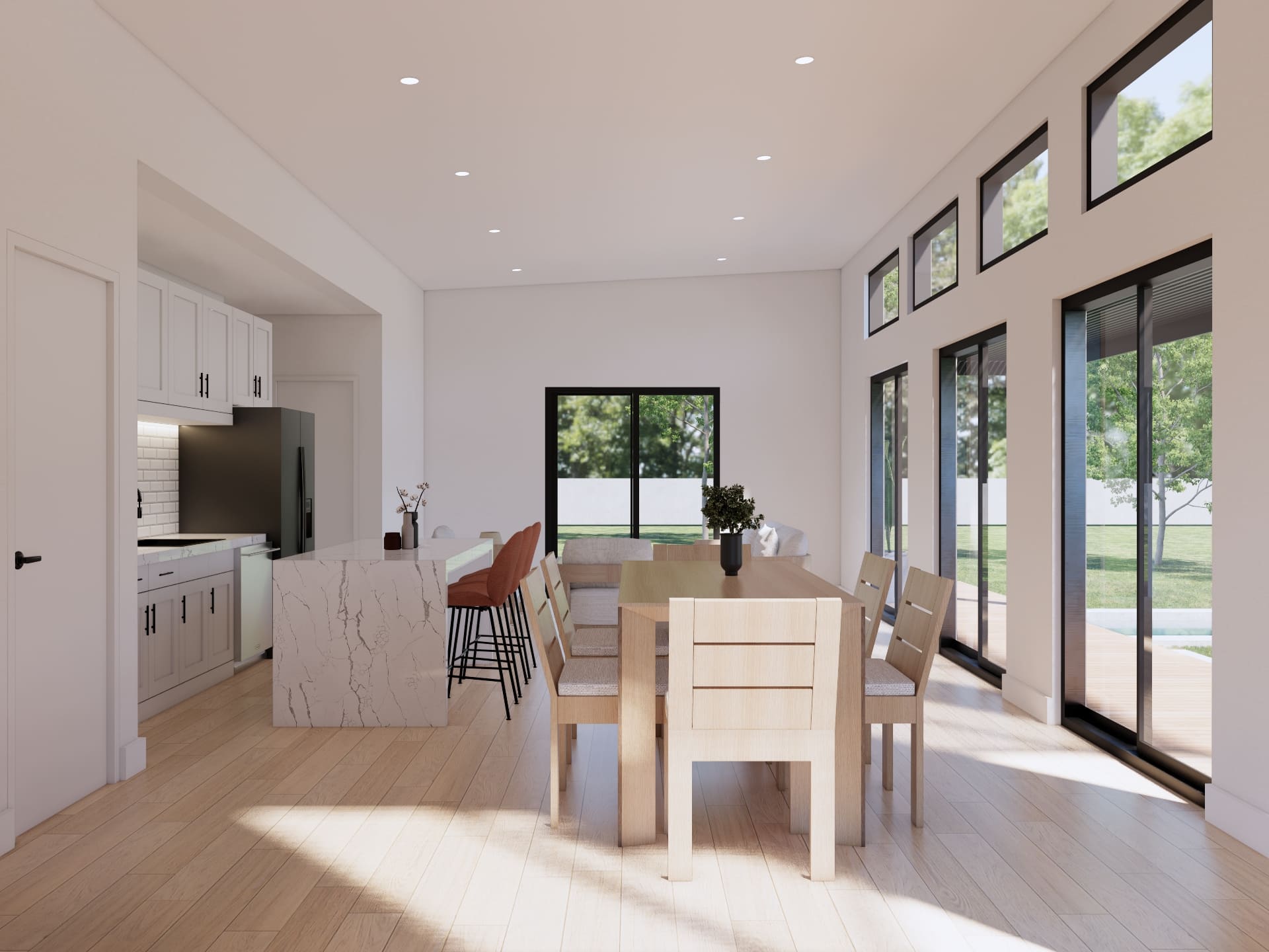 The Navajo 1200 — 1,200 sq ft Full-Size Modern Yard Income Home $235,870