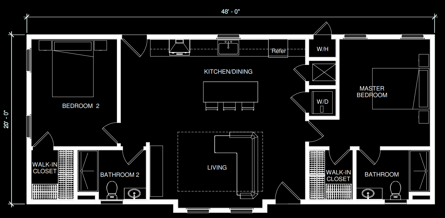 The Big Apex — 960 sqft Grand Casa 2bd/2bath $179,000