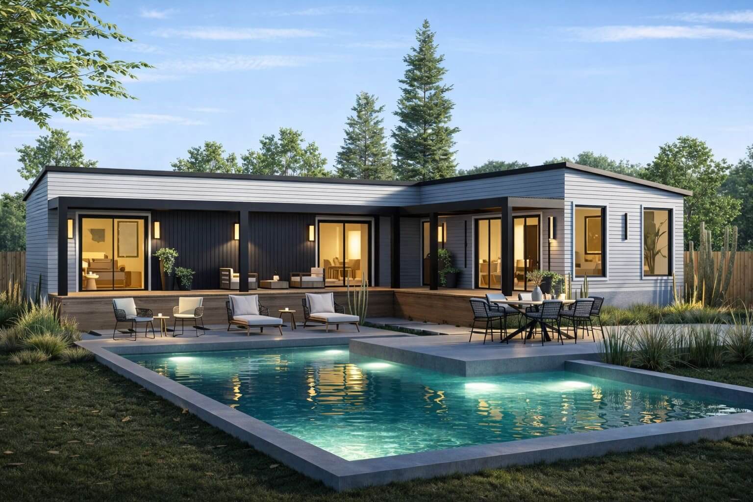 The Zion 1200 — Premium Modern Yard Income Residence $256,470