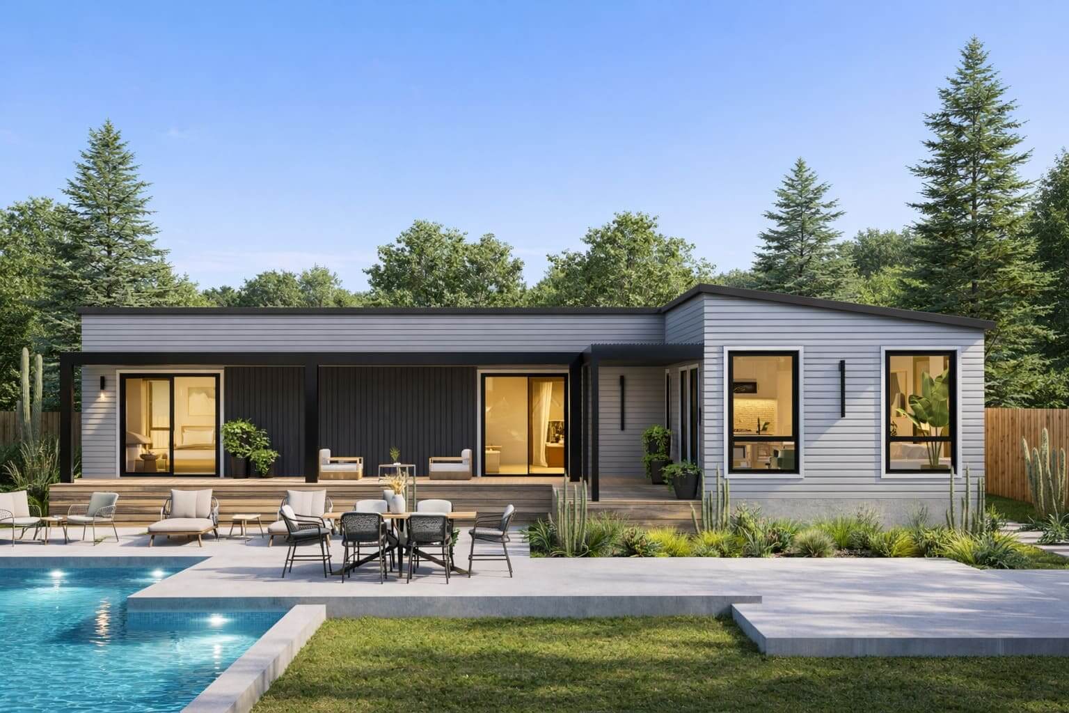 The Zion 1200 — Premium Modern Yard Income Residence $256,470