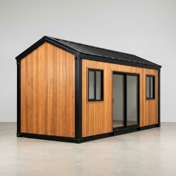 Prefab Modular Home Built for Portable Living, 20x40ft Expandable, Steel Frame, Custom Layouts