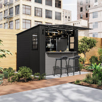 8'X7' Cabana Entertainment Shed