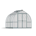 Bella 8 Ft. X 8 Ft. Silver/Diffused Polycarbonate DIY Greenhouse Kit